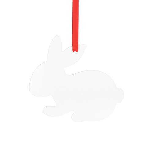 Sublimační hliníkový přívěsek - zajíc