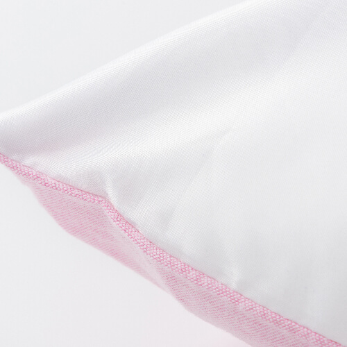 Dvoubarevný povlak na polštář 40 x 40 cm pro sublimaci - růžový