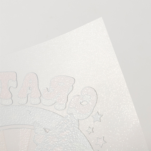 DTF OtterPro potisknutelná třpytivá fólie 60 cm x 100 m - Silver