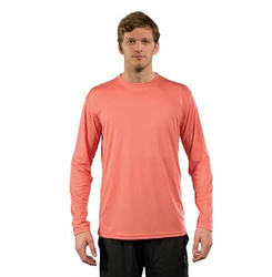 Solární tričko s dlouhým rukávem - Salmon