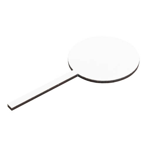 Informační cedule z dřevovláknitých desek pro sublimaci - kruh