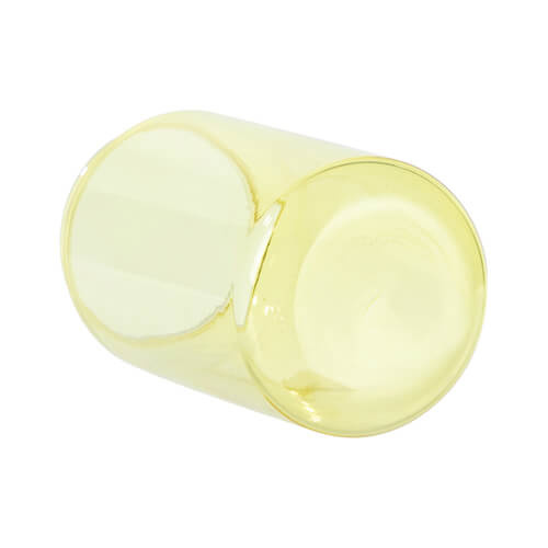 400 ml sklenice pro sublimaci - žlutá