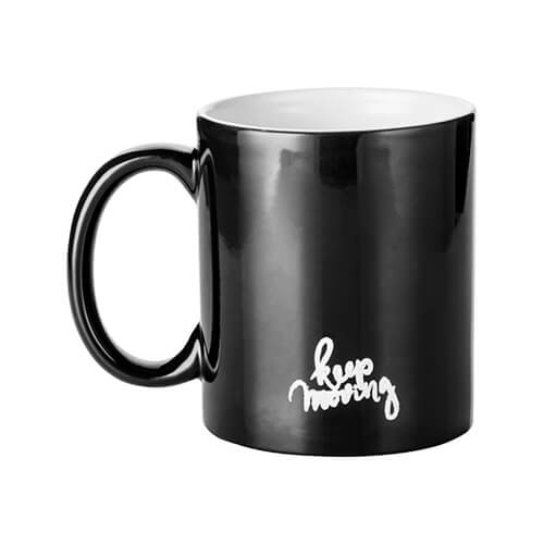 Hrnek (A+) 330 ml - kouzelný s gravírovaním ,,Keep Moving'' (sublimace)