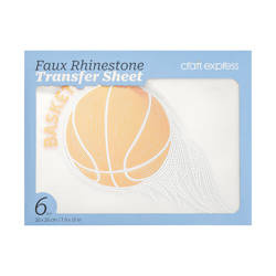 Sada zirkonových desek pro termotransfer - Basketball