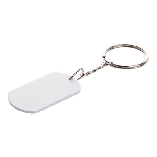 Plastová klíčenka s řetízkem pro sublimaci - immortelle