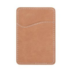 Kožené pouzdro na kreditní kartu pro smartphone pro sublimaci - hnědé