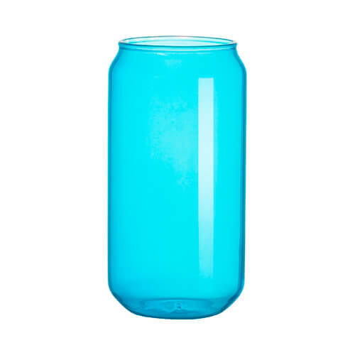 550 ml sklenice pro sublimaci - tyrkysová