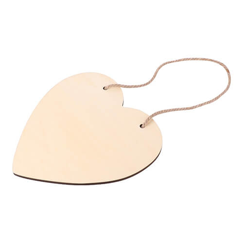 Rám - srdce - překližkový štítek na dveře pro sublimaci