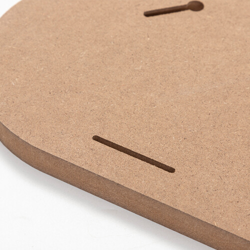 Fotorámeček - srdce z MDF pro sublimaci - 20,3 x 20,3 cm