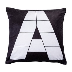 Plyšový povlak na polštář s fotografickými panely pro sublimaci - A