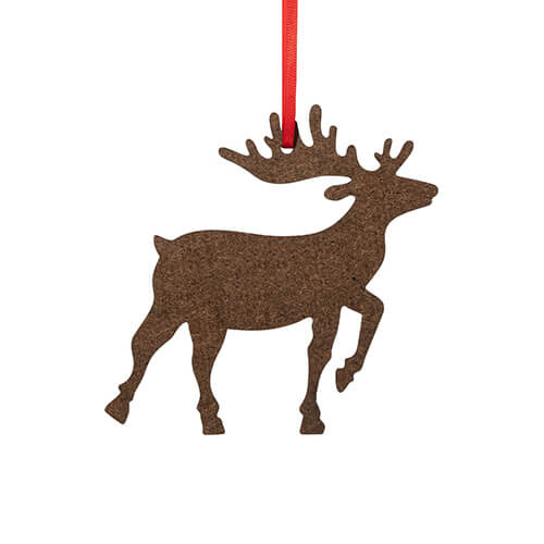 Jednostranný přívěsek z MDF pro sublimaci - jelen