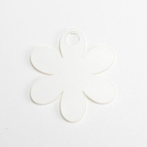 Akrylová jmenovka na 1200 ml hrnek pro sublimaci - květina