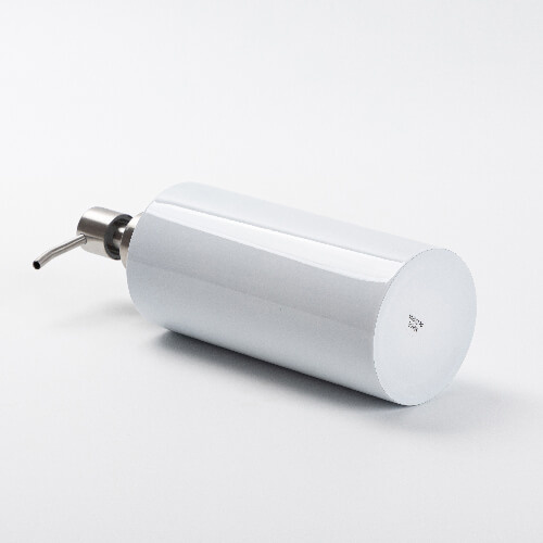 Nerezový dávkovač mýdla pro sublimaci - bílý