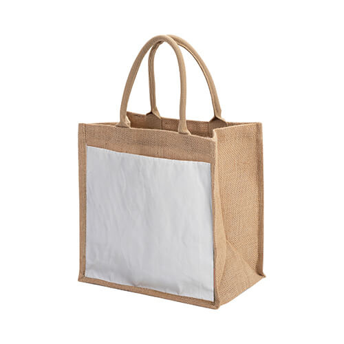 Jutový taška 30 x 30 x 19 cm pro sublimaci