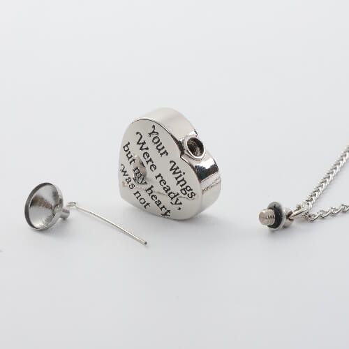 Náhrdelník ve tvaru srdce pro sublimaci