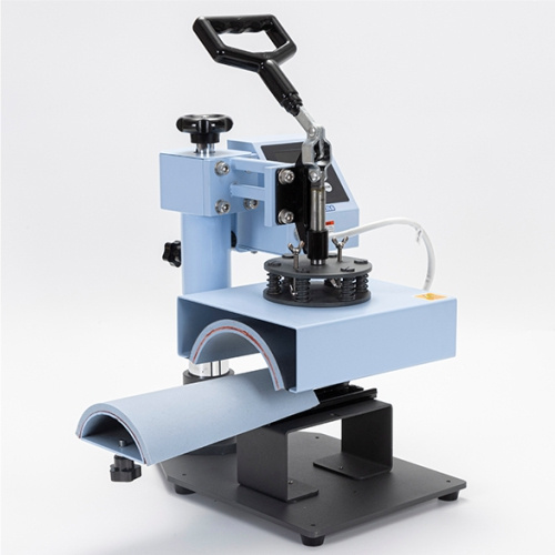 Tepelný lis na potisk fotbalových chráničů