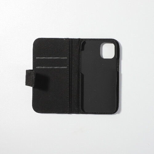 kožené sublimační pouzdro pro iPhone 12 Mini - černé