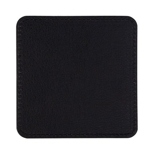 Kožená čtvercová podložka pod hrnek pro sublimaci - šedá