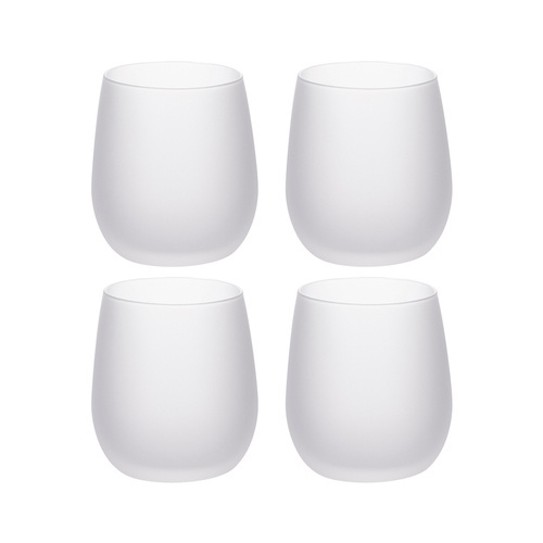 Sada 4 sklenic na víno 300 ml k potisku
