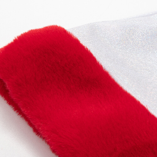 Čepice z brokátu svatého Patrika - sublimace - bílá