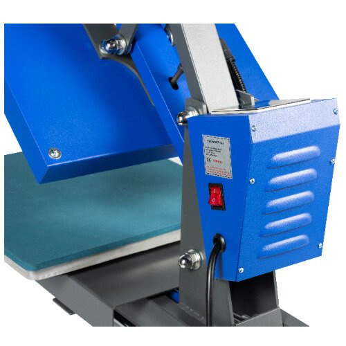 Plochý lis na trička PLUS-PB3838F 38 x 38 cm Sublimační termotransferový tisk