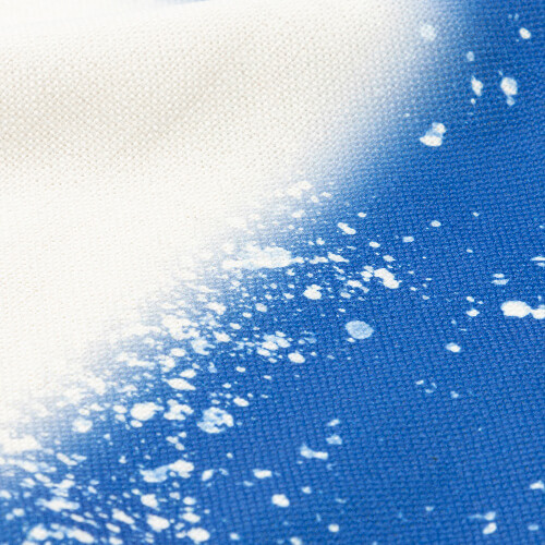 Lněná zástěra Bělená hvězdná modř pro sublimaci