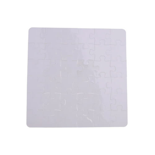 Plastové puzzle 19,5 x 19,5 cm 36 prvků Sublimace Termotransfer