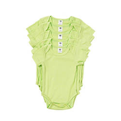 Dětské zelené body s krátkým rukávem pro sublimaci