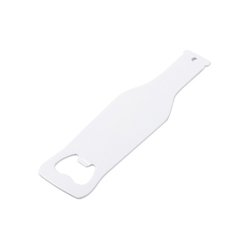 Otvírák na lahve 3,9 x 14 cm pro sublimaci - bílý