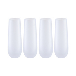 Sada 4 sklenic na šampaňské 300 ml k potisku