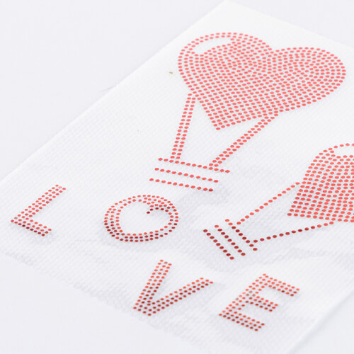 Zirkoniová deska pro termotransfer - love