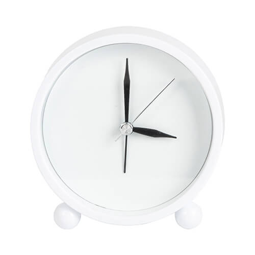 Budík - bílý (pro sublimaci)