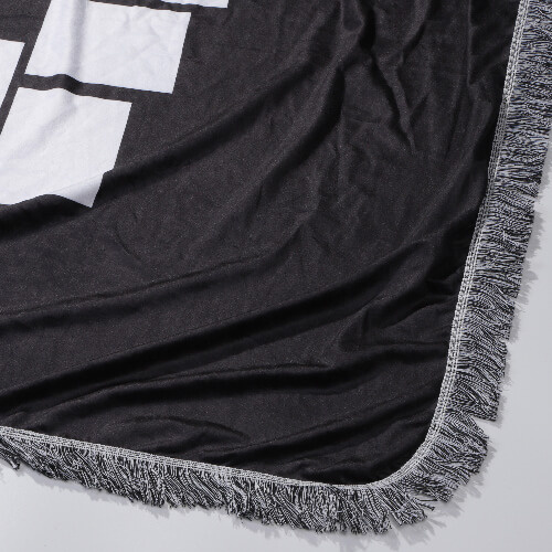 Plyšová deka 150 x 100 cm s fotopanely pro sublimaci - 14 panelů