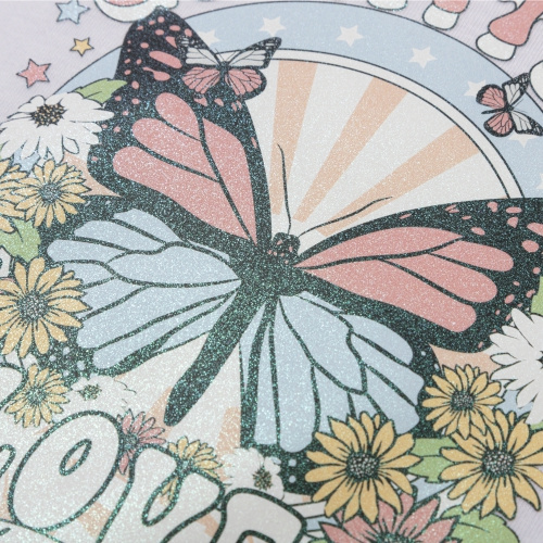 DTF OtterPro potisknutelná třpytivá fólie 30 cm x 100 m - Holographic