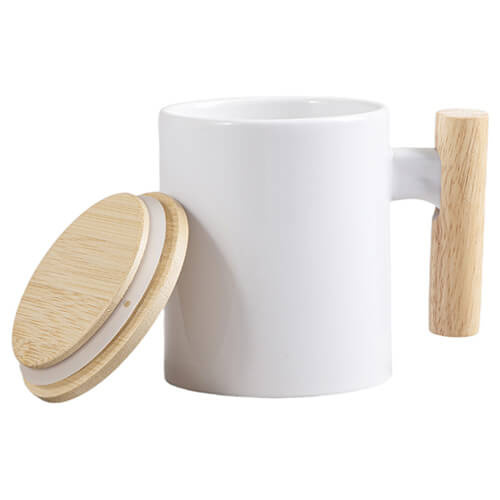 Hrnek o objemu 330 ml s glazovaným vnitřkem pro sublimaci - šedý