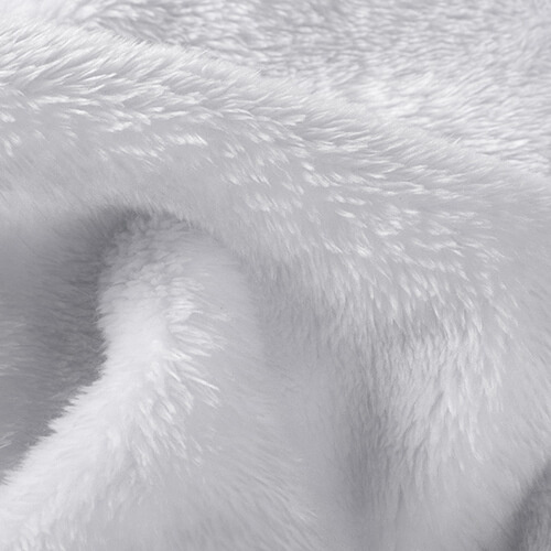 Deka z mikrovlákna a arktického rouna pro sublimaci - bílá