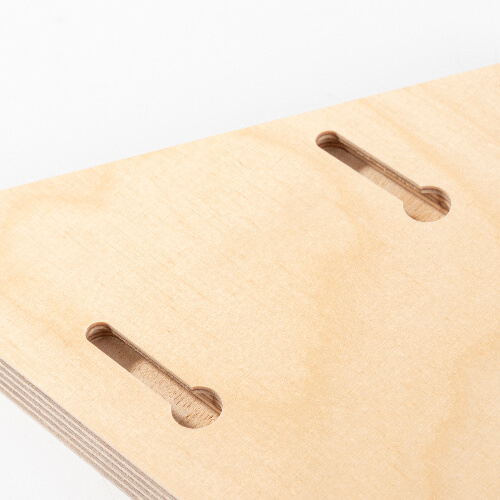 Trojúhelníkový překližkový rámeček na fotografie pro sublimaci - 12,7 x 15,2 cm