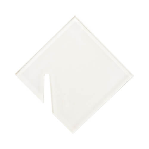 Akrylový skleněný závěs pro sublimaci - kosočtverec