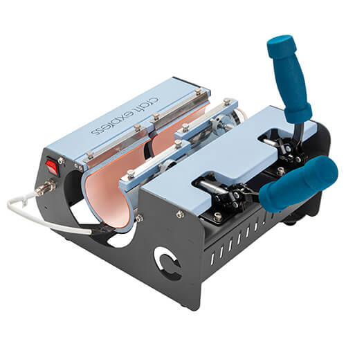 Dvoustaniční lis na hrnky a nádoby