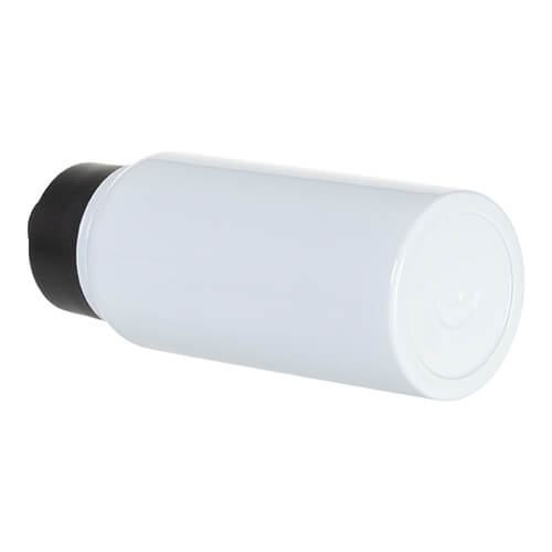 750ml láhev na vodu se širokým hrdlem a sklopným držadlem pro sublimaci - bílá