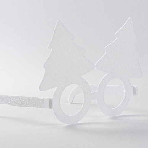 Sublimační plstěné brýle - vánoční stromeček