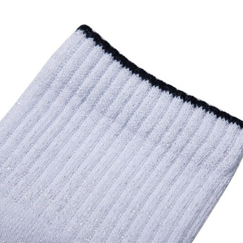 Ponožky 45 cm pro sublimaci - stříbrné třpytky