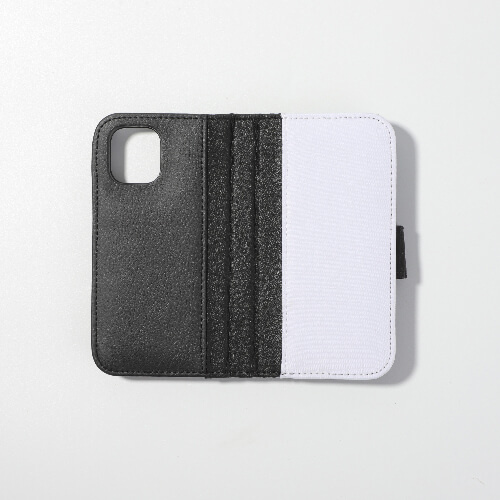 kožené sublimační pouzdro pro iPhone 12 Mini - černé