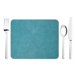 Kožená podložka 23 x 19 cm pro sublimaci - zelená