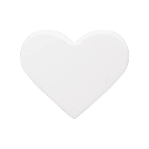 Keramická podložka pro sublimaci - srdce