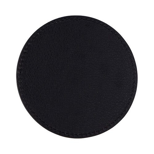 Kožená kulatá podložka pod hrnek pro sublimaci - zelená