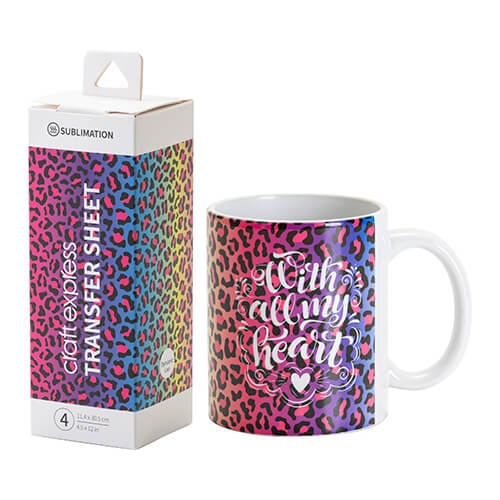 Dynamic Leo transfer sheet 30,5 x 11,4 cm - 4 ks.