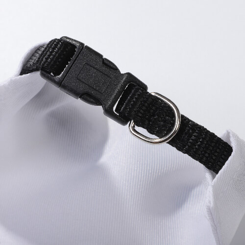 Černý obojek pro domácí mazlíčky pro sublimaci