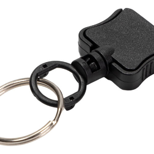 Bílá šňůrka s plastovou sponou pro sublimaci