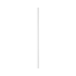 Rovné, hladké skleněné brčko 23 cm